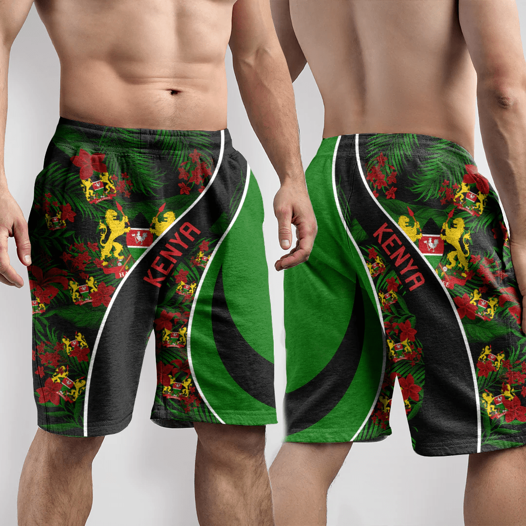Shorts Kenya Short Vintage Tropical Summer Style
