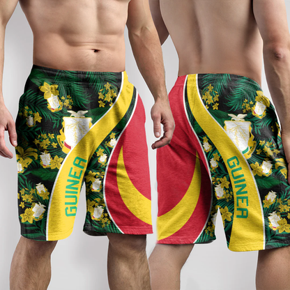 Shorts Guinea Short Vintage Tropical Summer Style