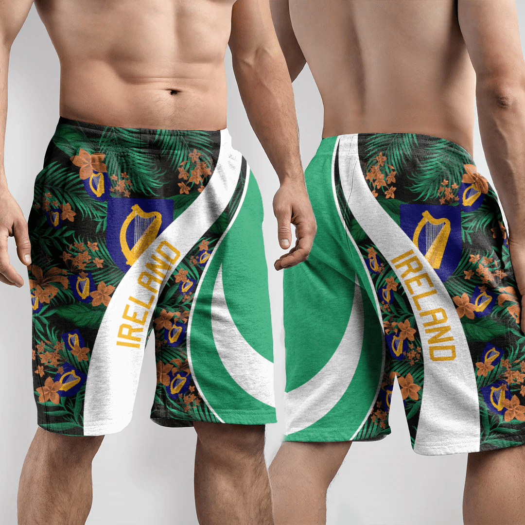 Shorts Ireland Short Vintage Tropical Summer Style