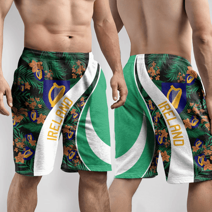 Shorts Ireland Short Vintage Tropical Summer Style