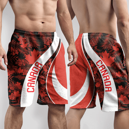 Shorts Canada Short Vintage Tropical Summer Style