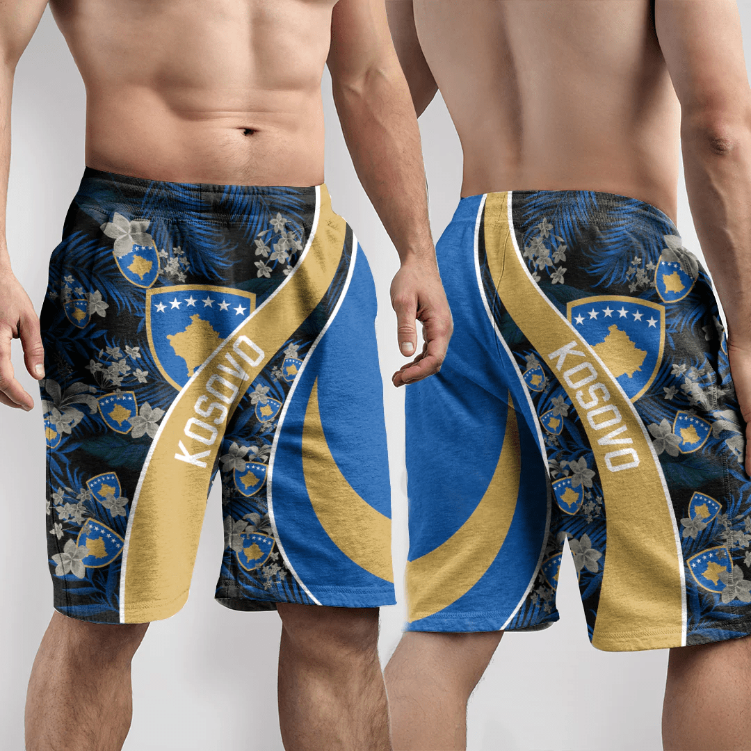 Shorts Kosovo Short Vintage Tropical Summer Style