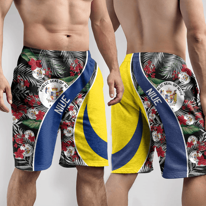 Shorts Niue Short Vintage Tropical Summer Style