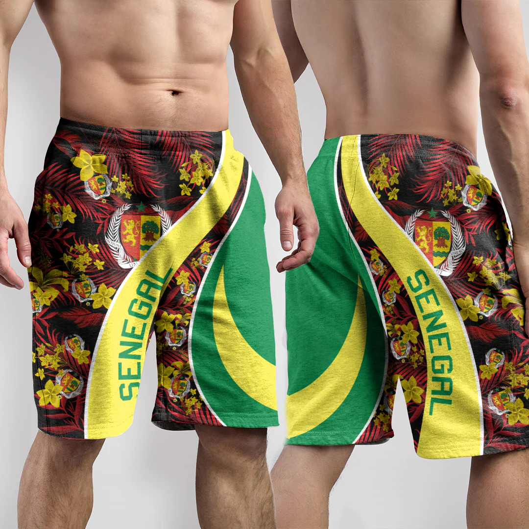 Shorts Senegal Short Vintage Tropical Summer Style