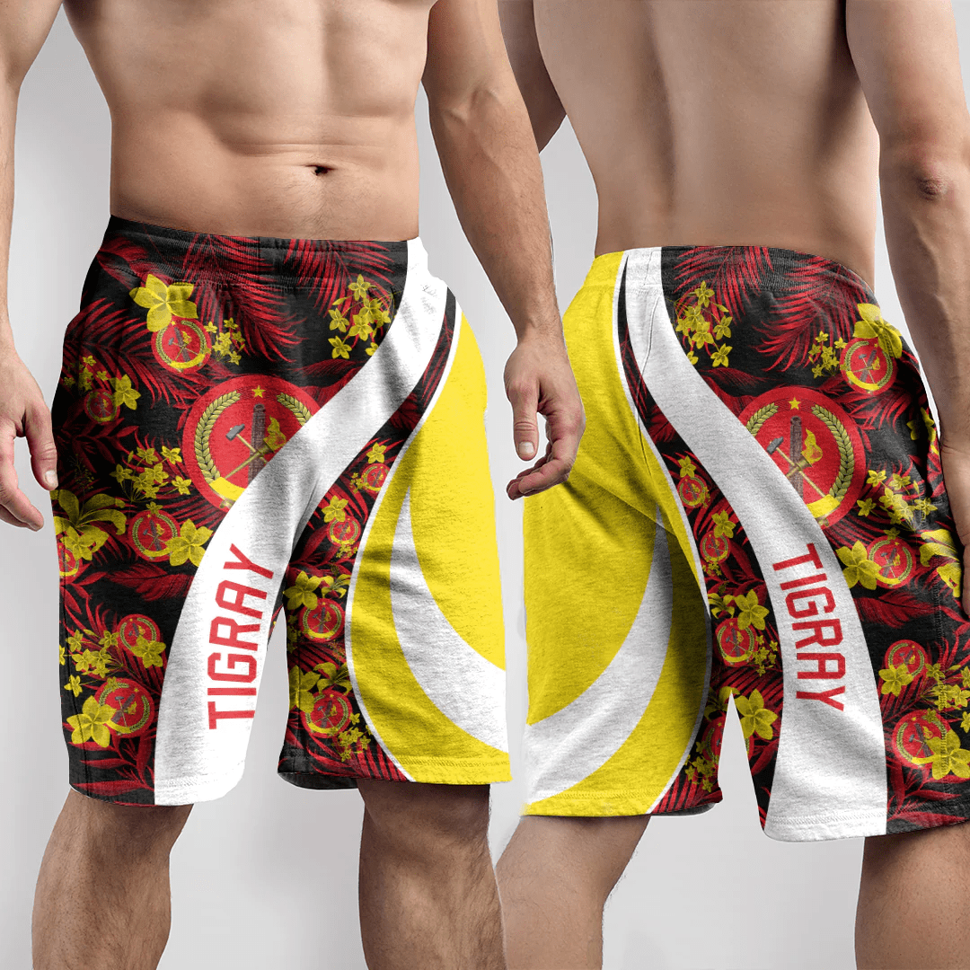 Shorts Tigray Short Vintage Tropical Summer Style