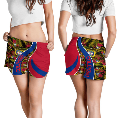 Shorts Columbia Short Vintage Tropical Summer Style