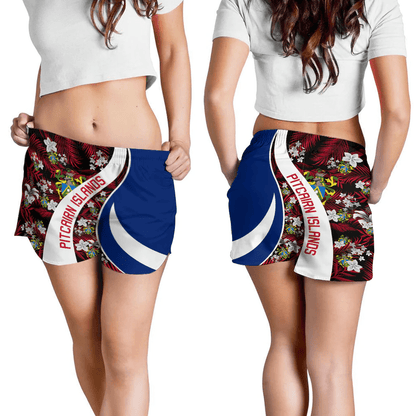 Shorts Pitcairn Islands Short Vintage Tropical Summer Style