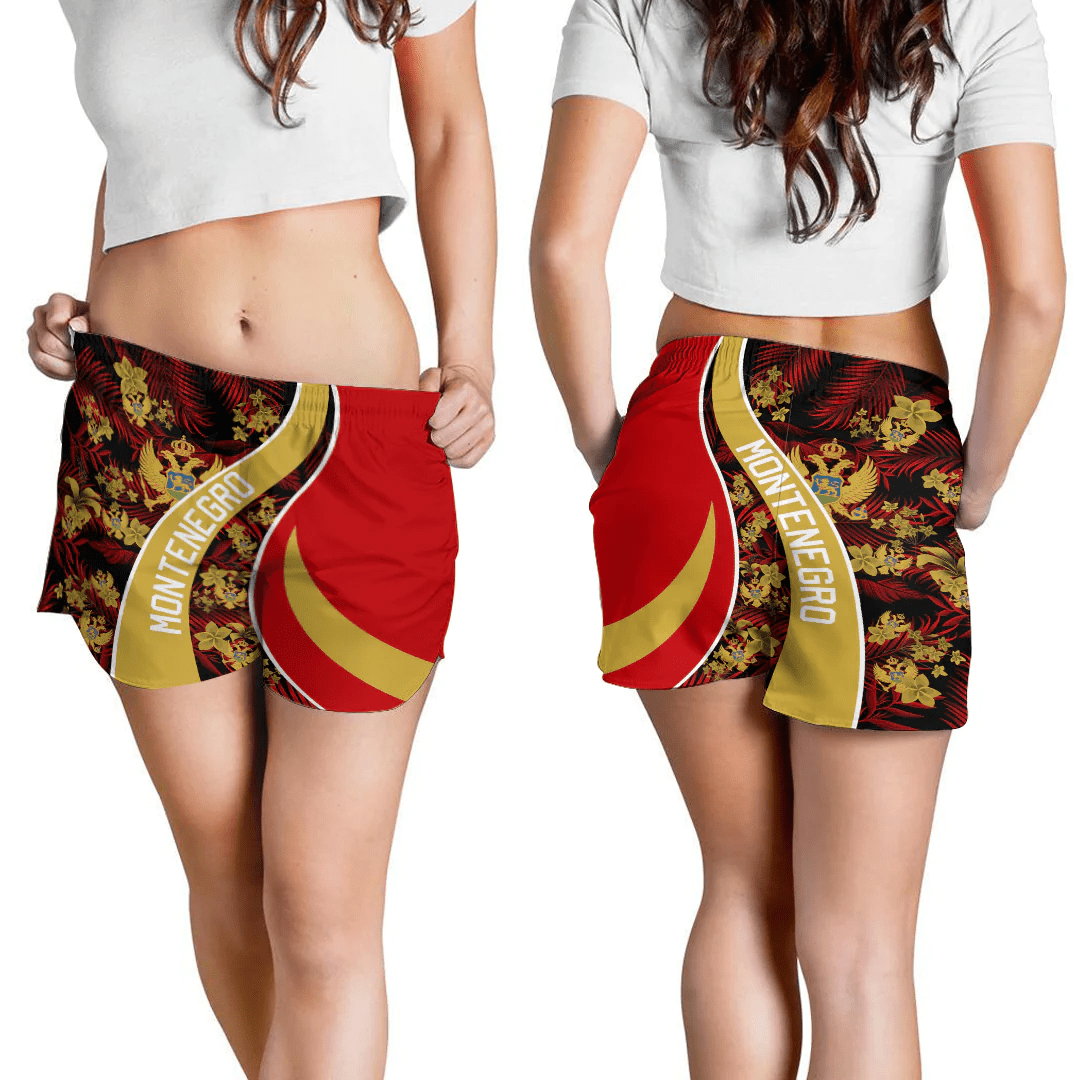 Shorts Montenegro Short Vintage Tropical Summer Style