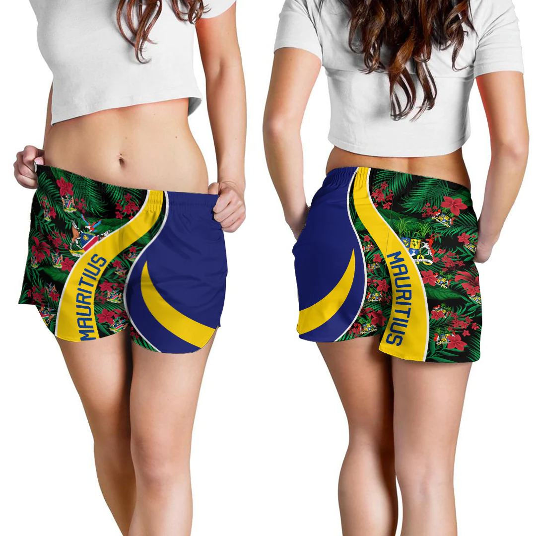 Shorts Mauritius Short Vintage Tropical Summer Style
