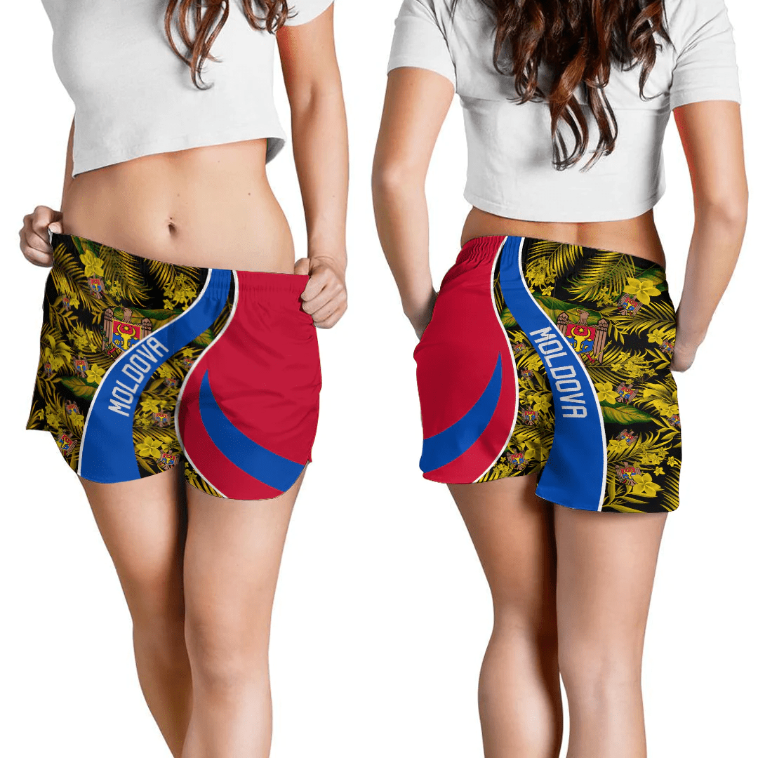 Shorts Moldova Short Vintage Tropical Summer Style