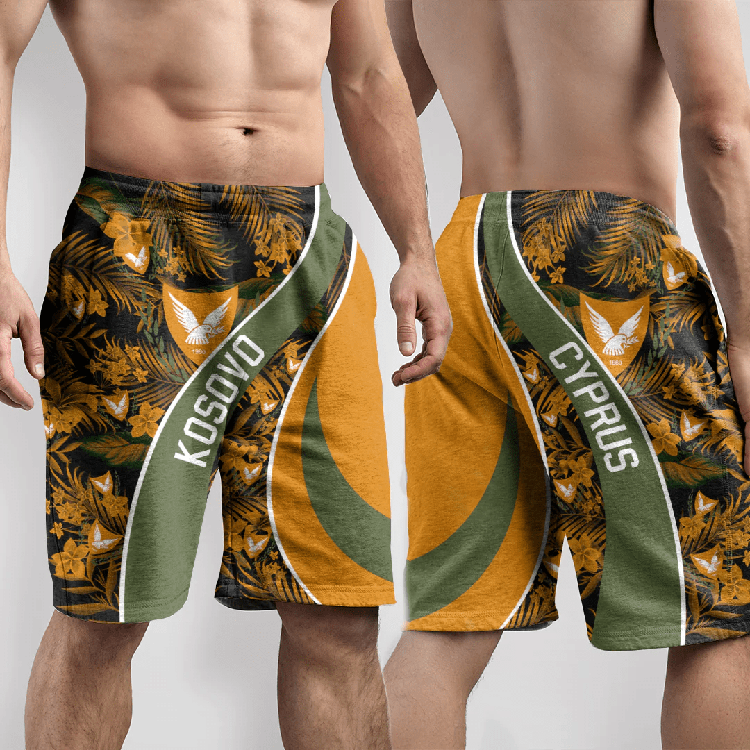 Shorts Cyprus Short Vintage Tropical Summer Style