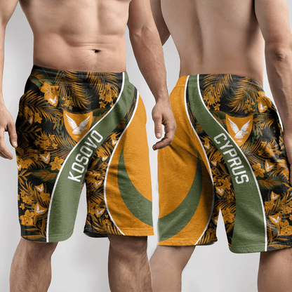 Shorts Cyprus Short Vintage Tropical Summer Style