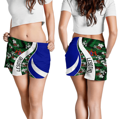 Shorts Lesotho Short Vintage Tropical Summer Style