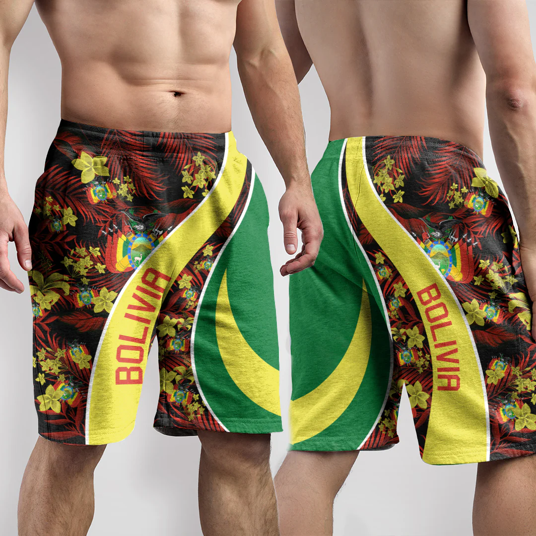 Shorts Bolivia Short Vintage Tropical Summer Style