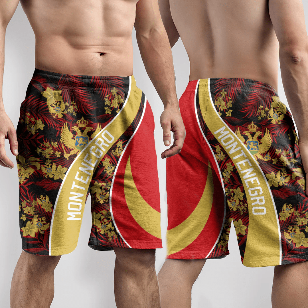 Shorts Montenegro Short Vintage Tropical Summer Style