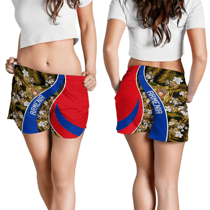 Shorts Armenia Short Vintage Tropical Summer Style