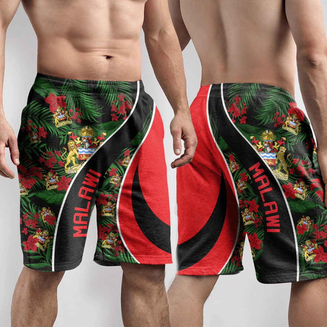 Shorts Malawi Short Vintage Tropical Summer Style
