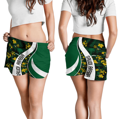 Shorts Saudi Arabia Short Vintage Tropical Summer Style