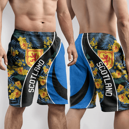 Shorts Scotland Short Vintage Tropical Summer Style