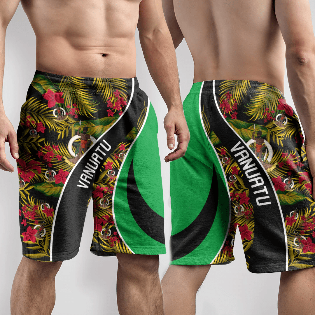 Shorts Vanuatu Short Vintage Tropical Summer Style