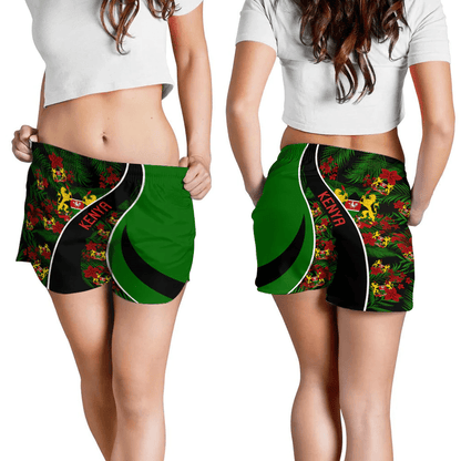 Shorts Kenya Short Vintage Tropical Summer Style