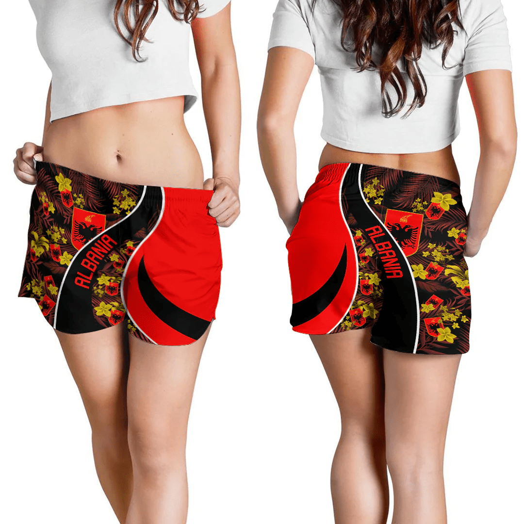 Shorts Albania Short Vintage Tropical Summer Style