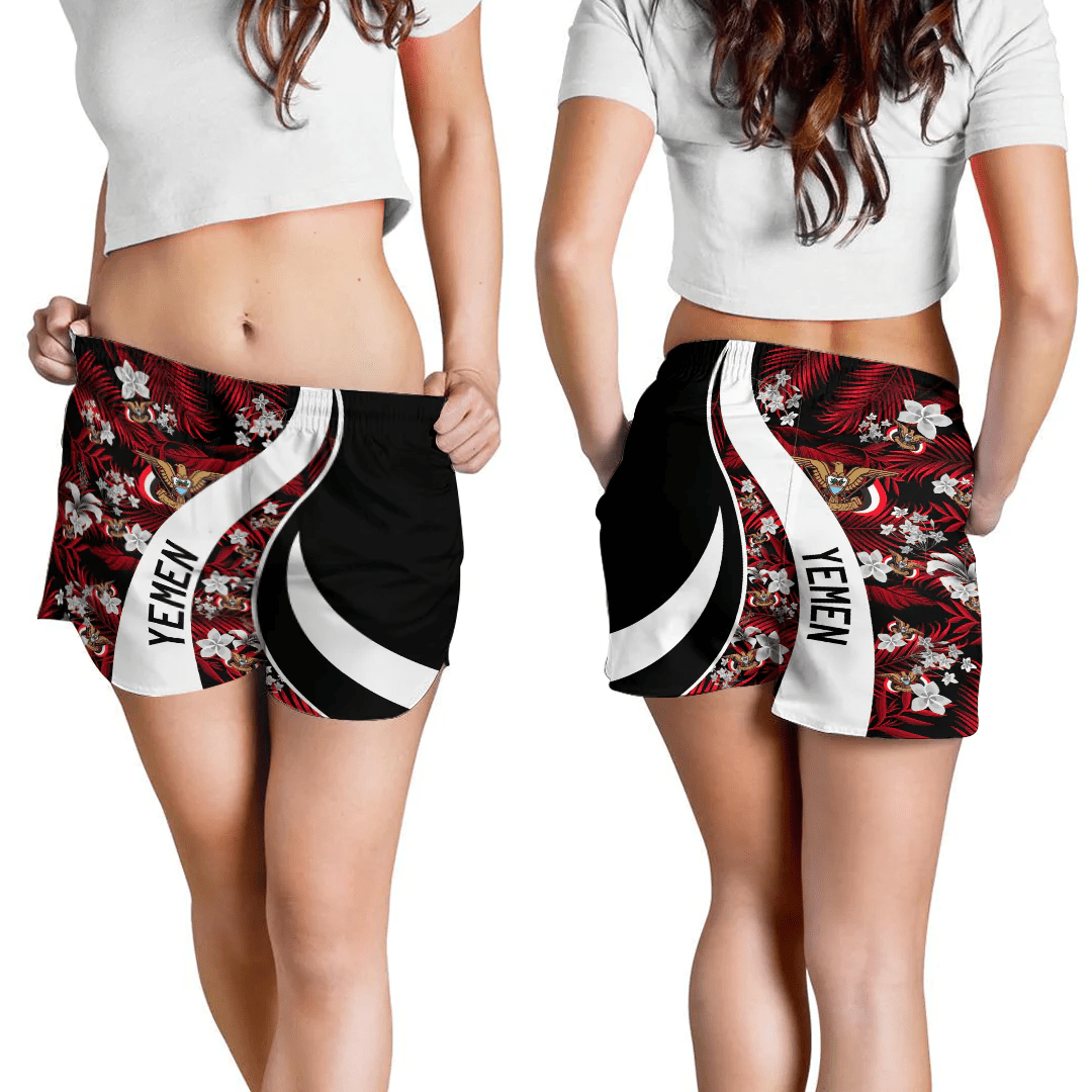 Shorts Yemen Short Vintage Tropical Summer Style