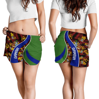 Shorts Gambia Short Vintage Tropical Summer Style