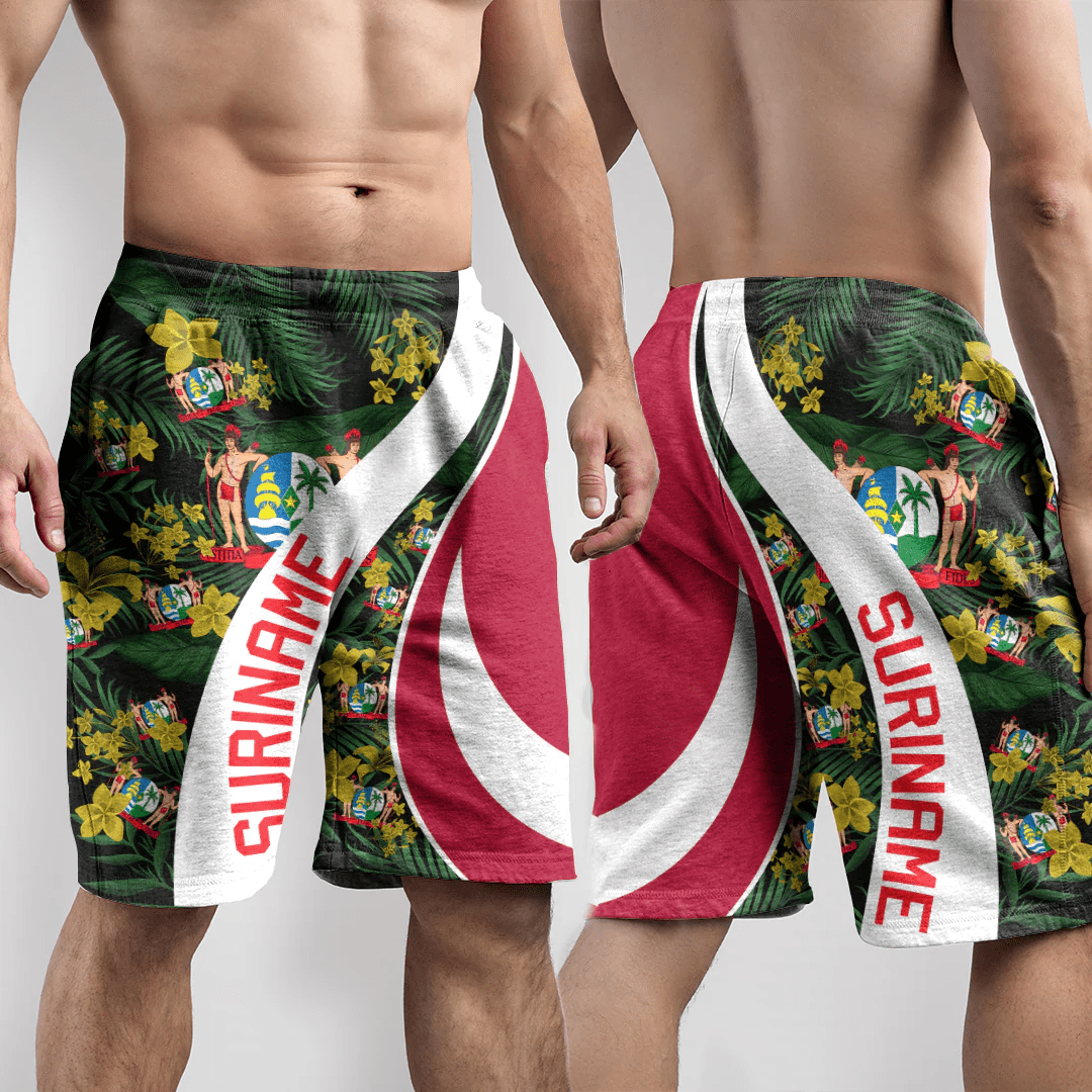 Shorts Suriname Short Vintage Tropical Summer Style