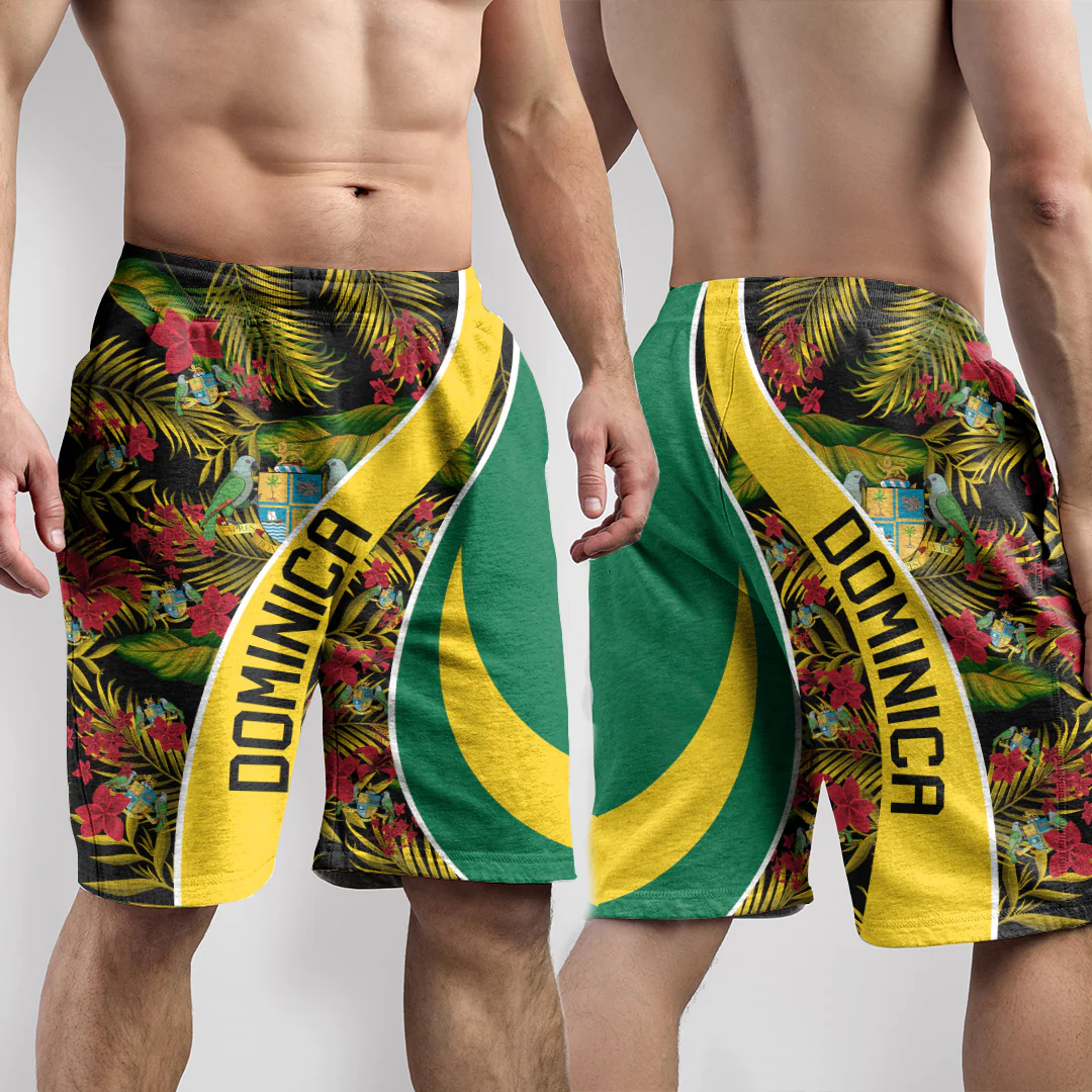 Shorts Dominica Short Vintage Tropical Summer Style