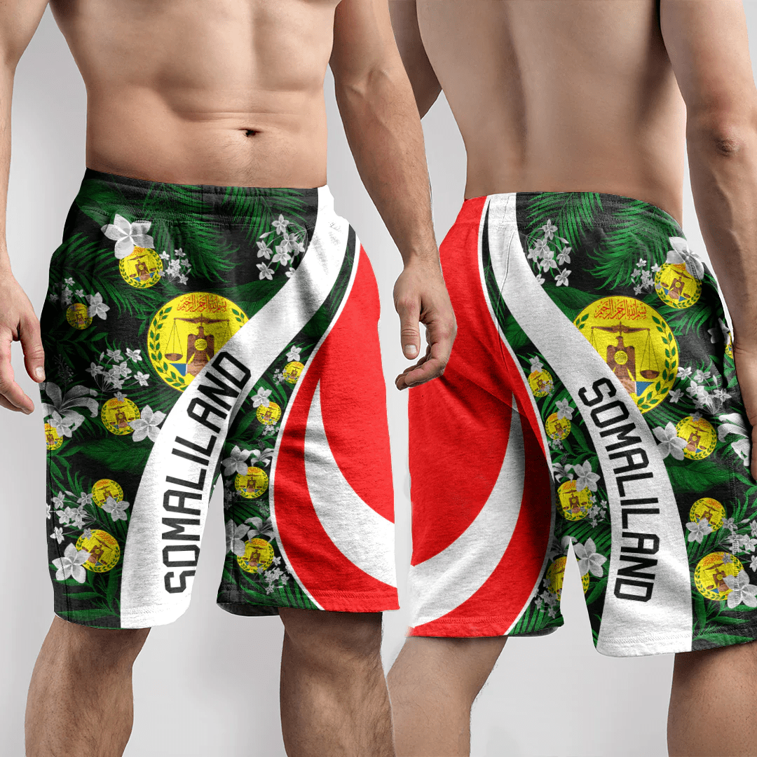 Shorts Somaliland Short Vintage Tropical Summer Style