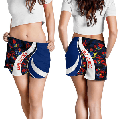 Shorts Cook Islands Short Vintage Tropical Summer Style
