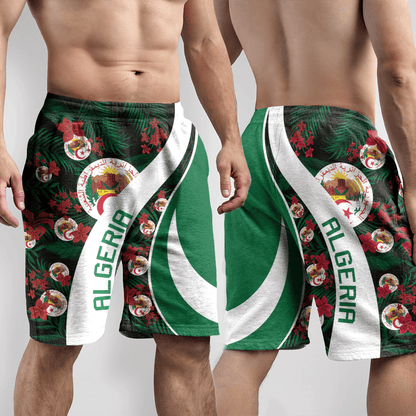 Shorts Algeria Short Vintage Tropical Summer Style