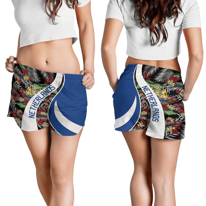 Shorts Netherlands Short Vintage Tropical Summer Style