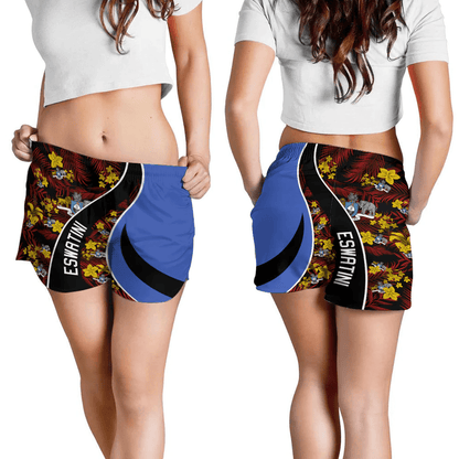 Shorts Eswatini Short Vintage Tropical Summer Style