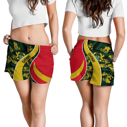 Shorts Ghana Short Vintage Tropical Summer Style
