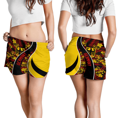Shorts Germany Short Vintage Tropical Summer Style