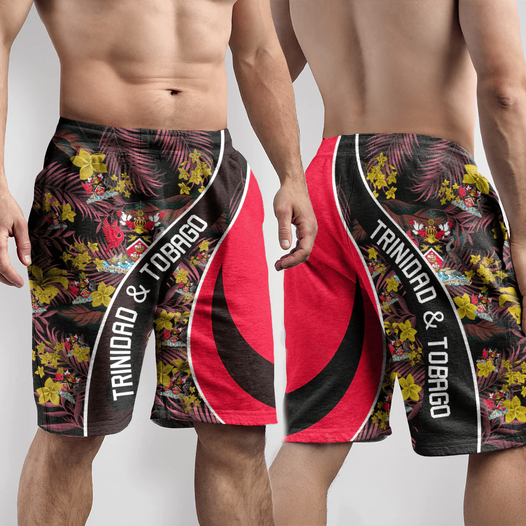 Shorts Trinidad Tobago Short Vintage Tropical Summer Style