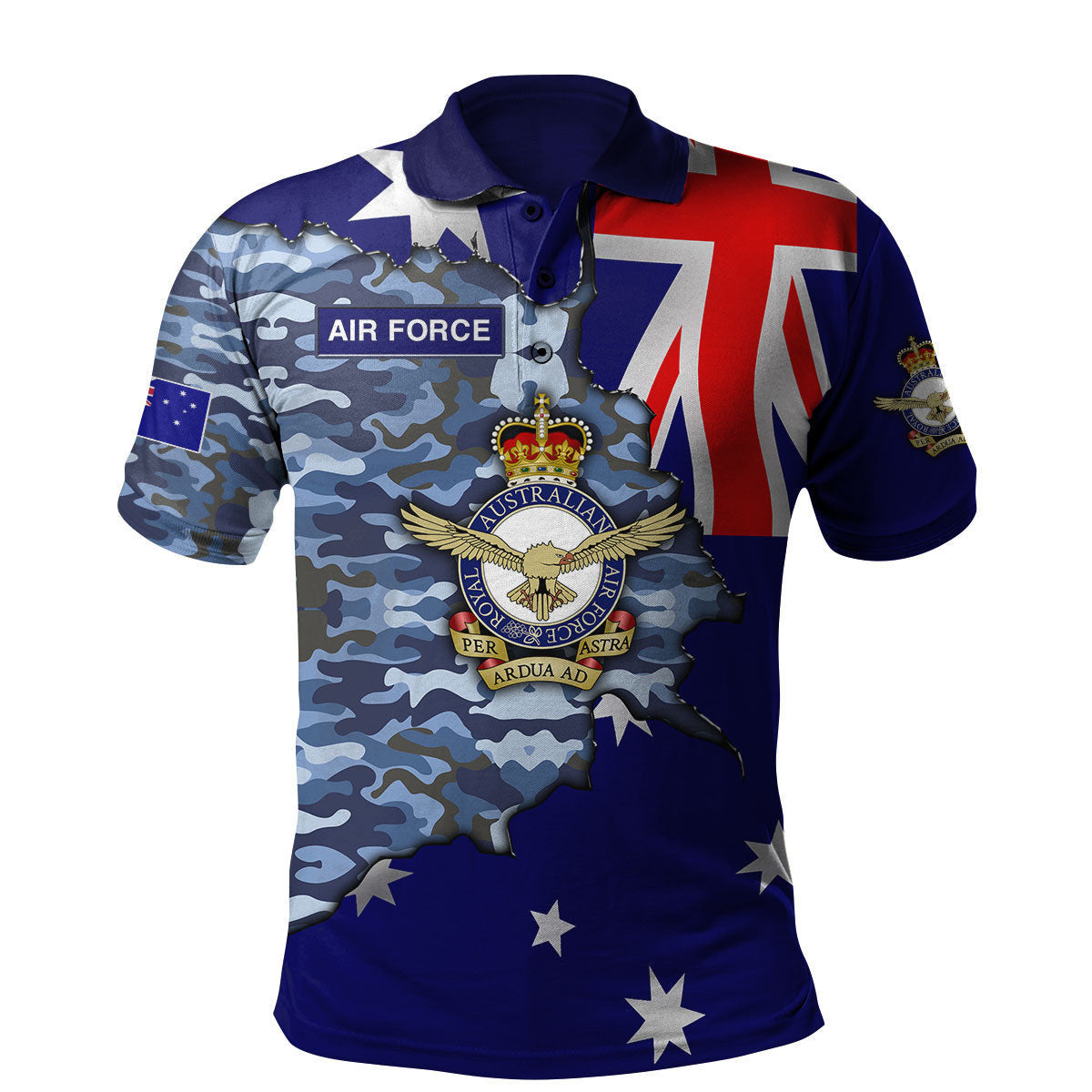 Anzac Day Clothing Royal Australian Air Force Polo Shirt
