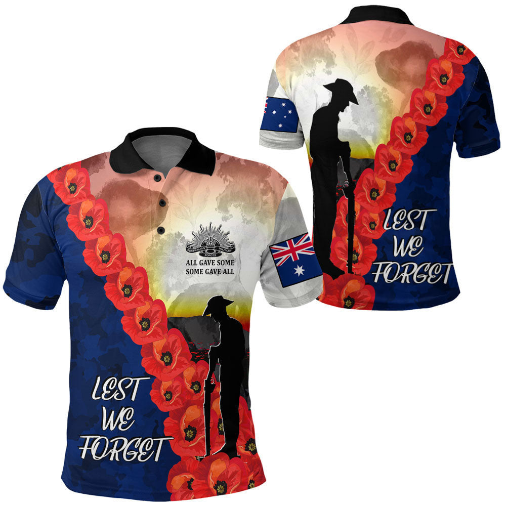 Clothing Anzac Day All Gave Some Polo Shirt