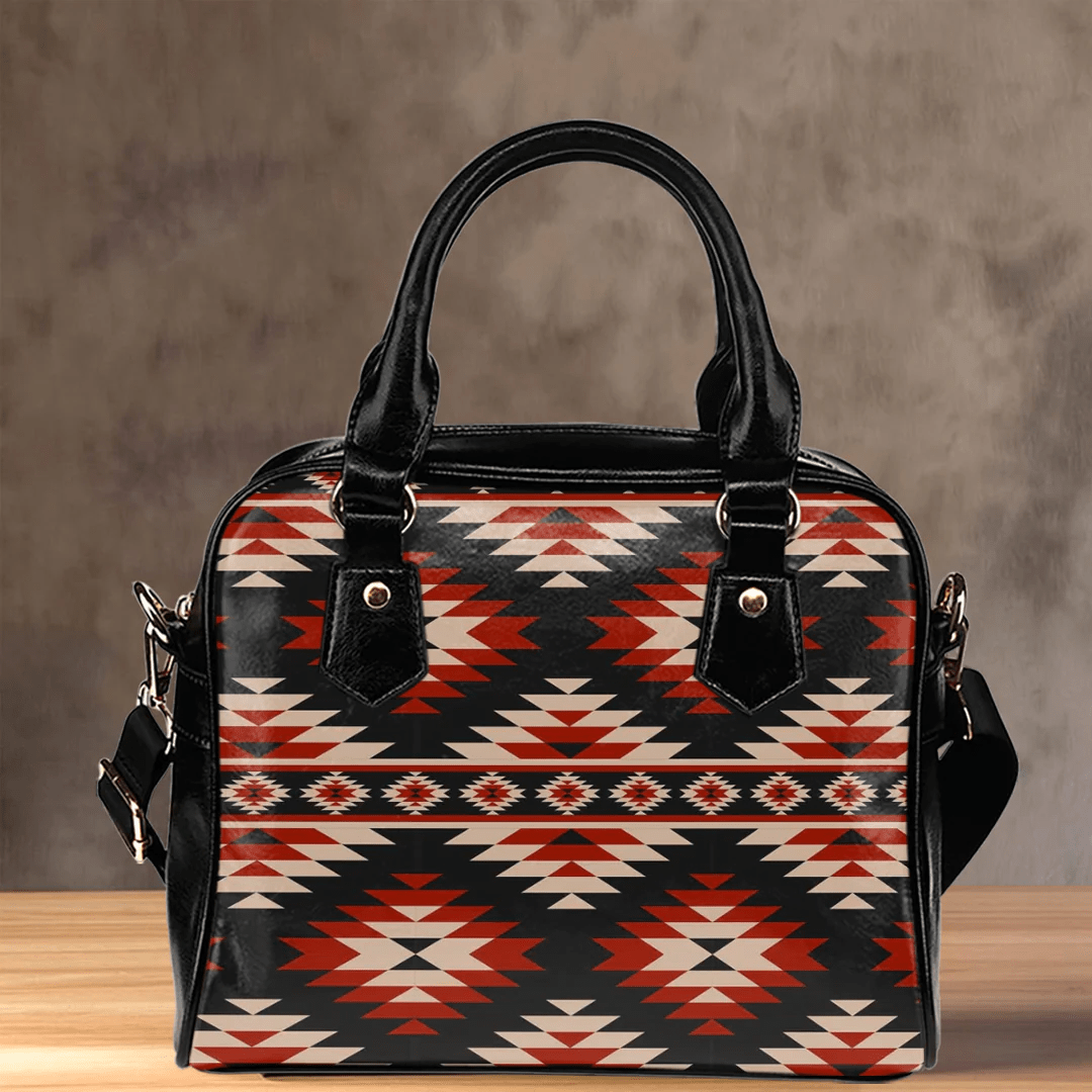Shoulder Handbag Shoulder Handbag Americageometric Ethnic Seamless Pattern Traditional. American,Mexican Style
