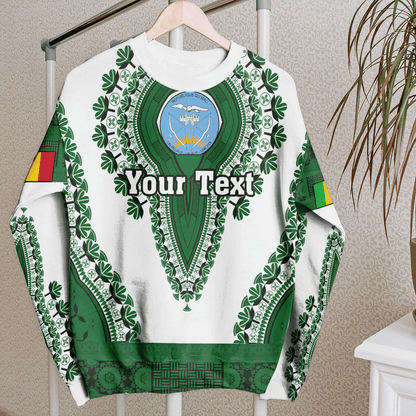 Africa Clothing Mali White Version Sweatshirt Vintage African Dashiki