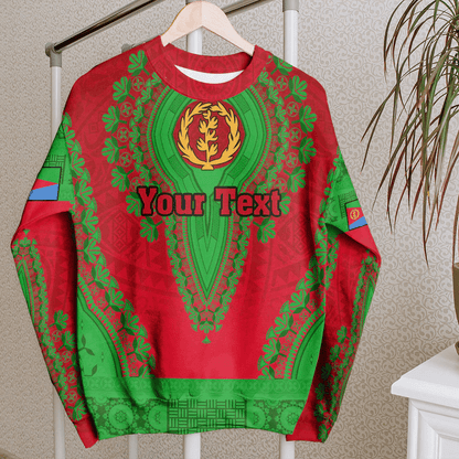 Africa Clothing Eritrea Sweatshirt Vintage African Dashiki