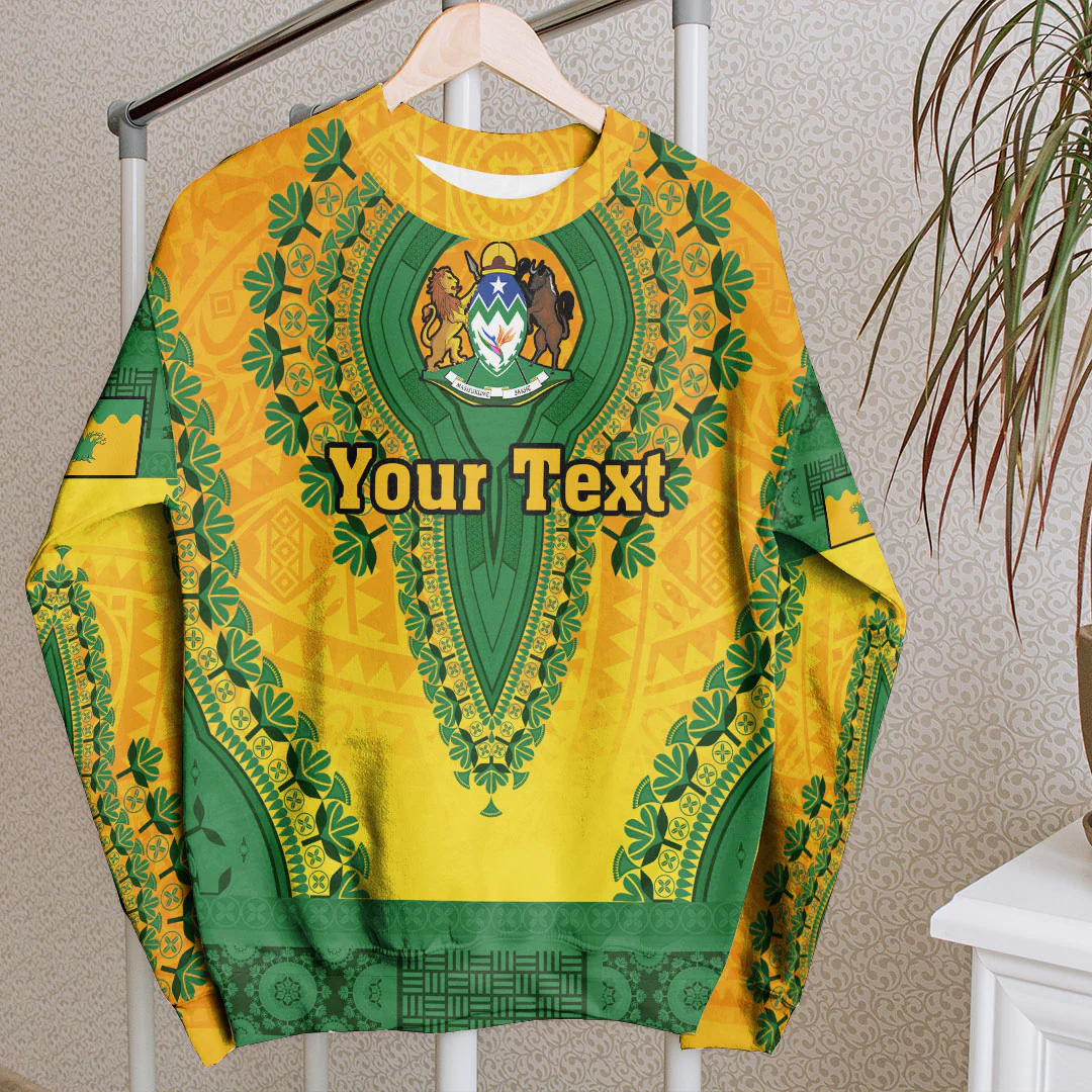 Africa Clothing Limpopo Region of South Africa Sweatshirt Vintage African Dashiki