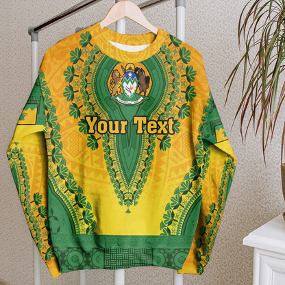 Africa Clothing Limpopo Region of South Africa Sweatshirt Vintage African Dashiki