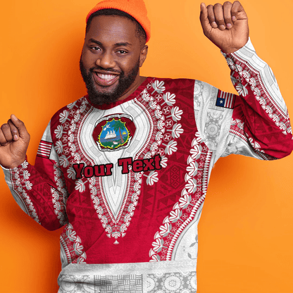 Africa Clothing Liberia Sweatshirt Vintage African Dashiki