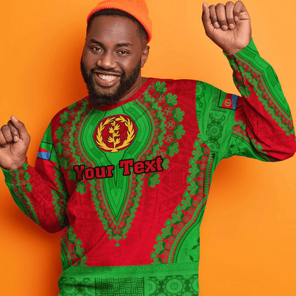 Africa Clothing Eritrea Sweatshirt Vintage African Dashiki