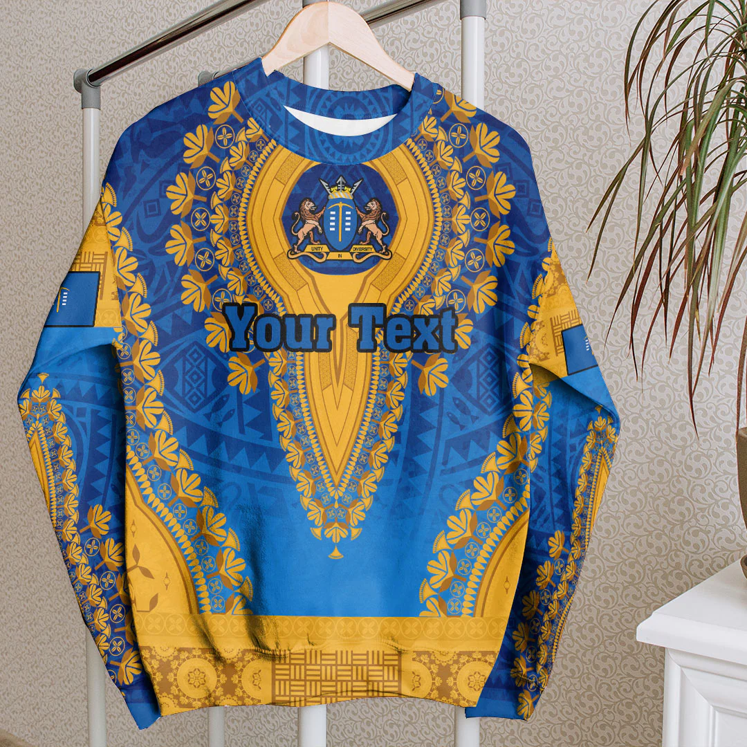 Africa Clothing Gauteng Region of South Africa Sweatshirt Vintage African Dashiki