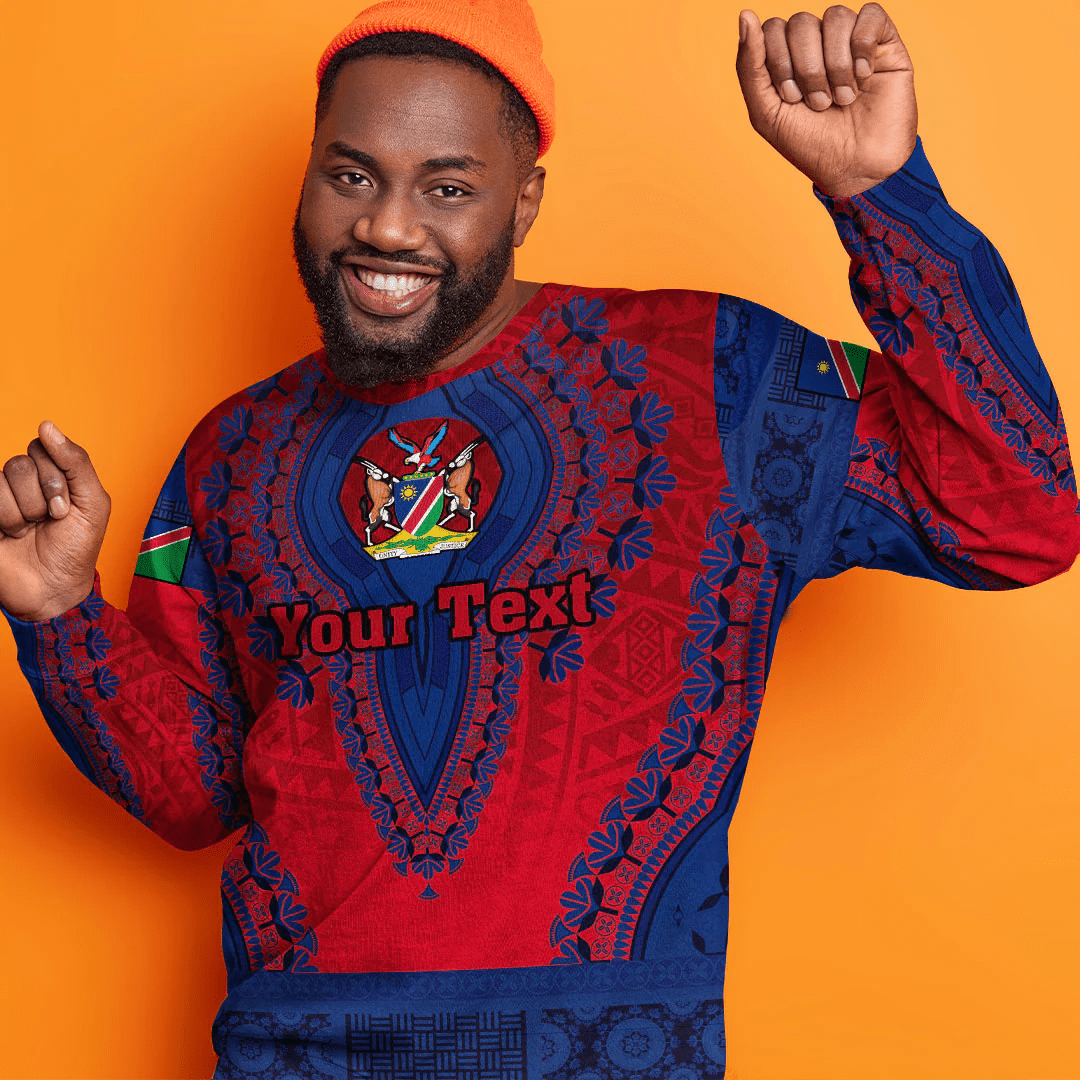 Africa Clothing Namibia Sweatshirt Vintage African Dashiki