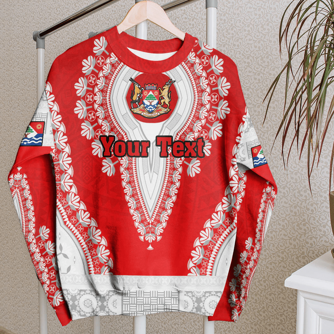 Africa Clothing Northern Cape Region of South Africa Sweatshirt Vintage African Dashiki